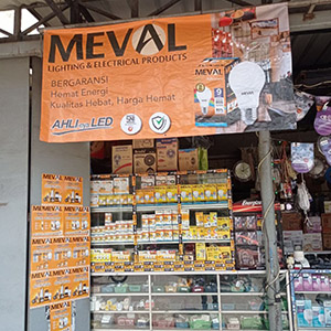Supplier Lampu LED MEVAL 2