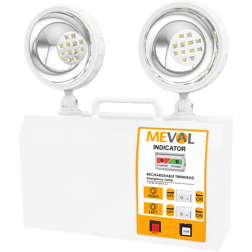 MEVAL Rechargeable Twin Head